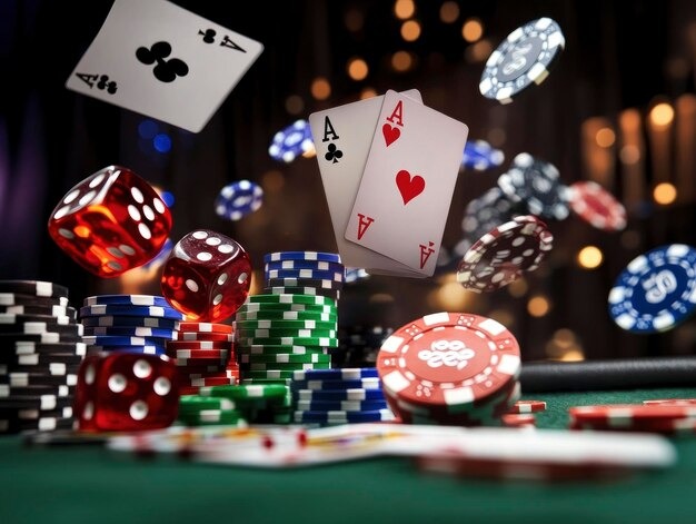 Player interface showing live table betting options and dealer video feed